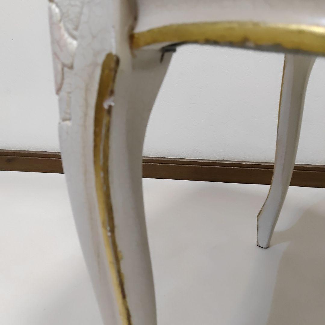 ロココ調　猫脚　Stool　スツール　Ottoman　オットマン　送料無料