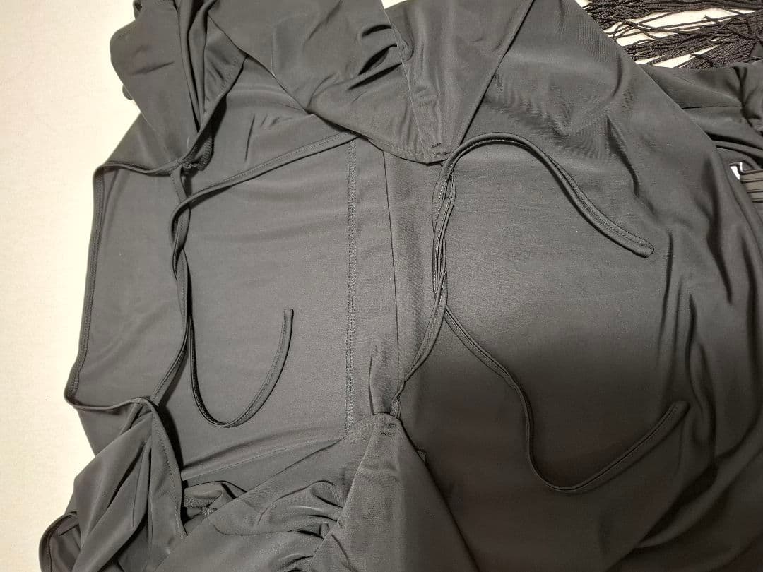 【週末限定】社交ダンスラテンワンピース　黒