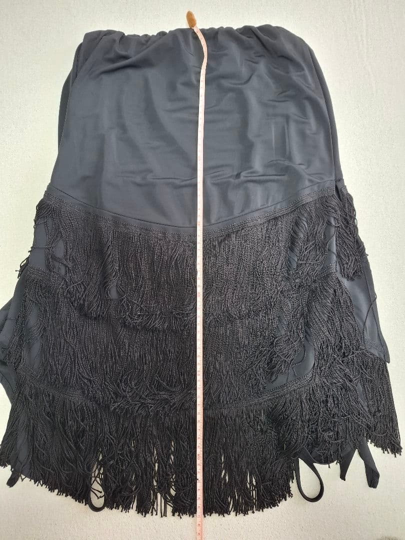 【週末限定】社交ダンスラテンワンピース　黒