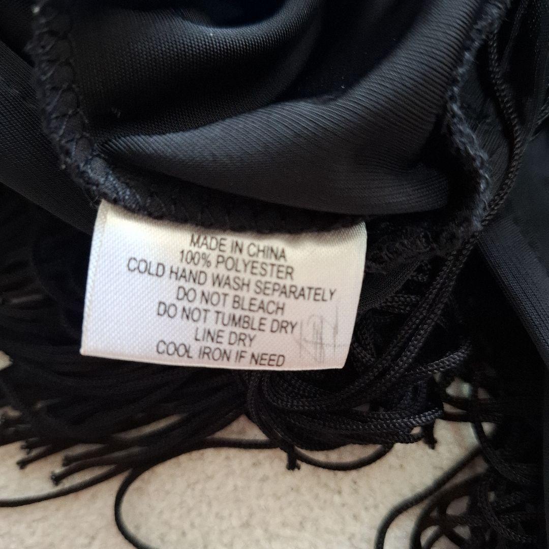 【週末限定】社交ダンスラテンワンピース　黒