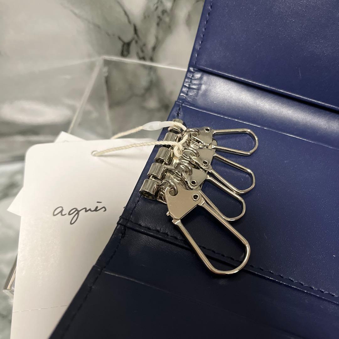 【新品未使用】Agnes b アニエス・ベー　キーケース兼小銭入れ　グリーン