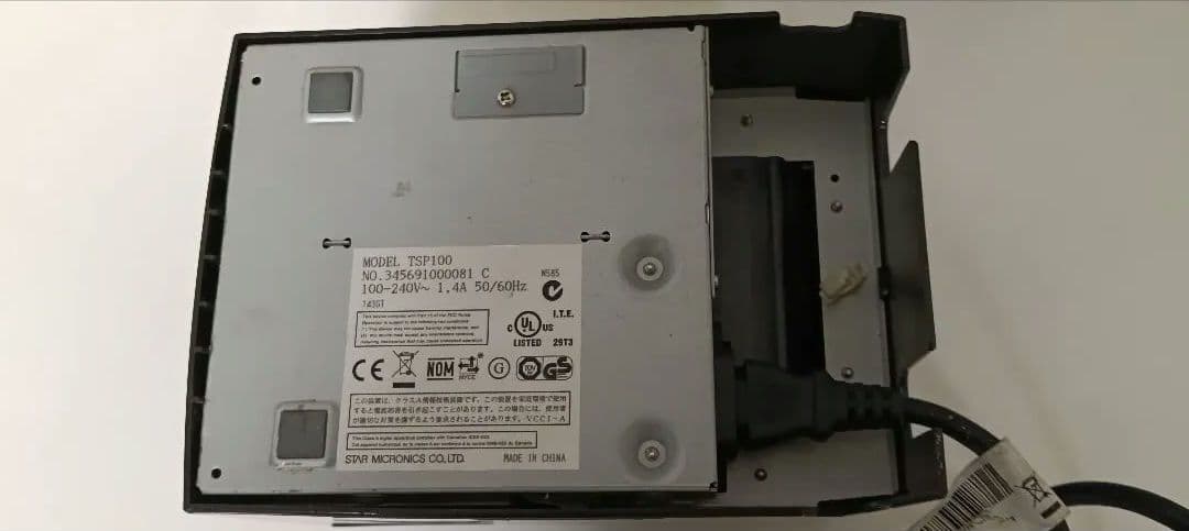スター精密TSP100プリンター　ブラック　②