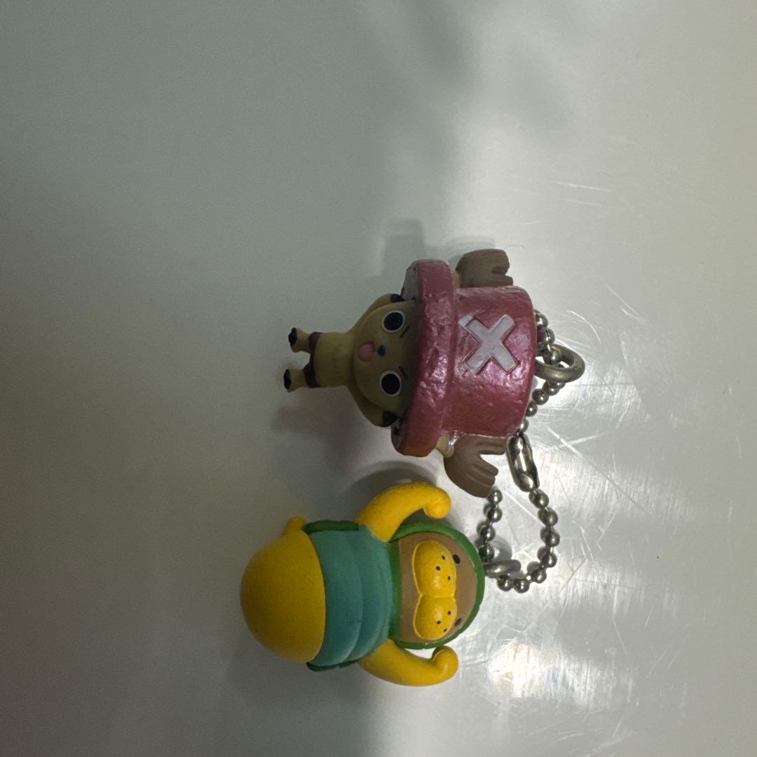 【ノブ】チョッパーキーホルダー6個ワンピースログコレクションDVD 24巻