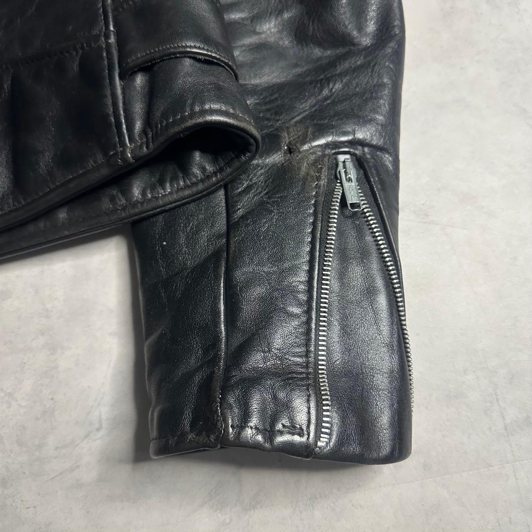 C*J様 希少サイズ 44 Schott 618 ダブルライダースジャケット