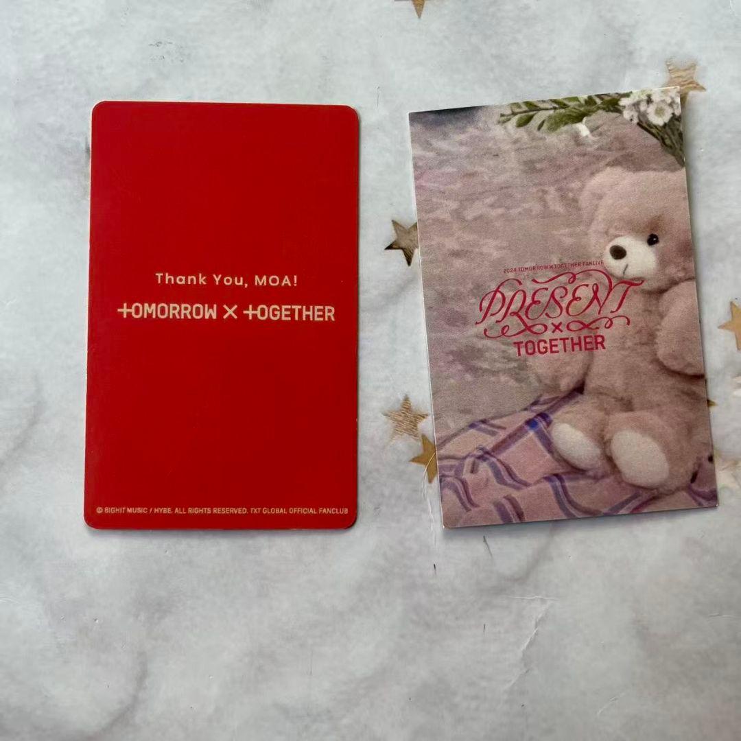 TXT トゥバ スビン 日本 韓国 ペンミ MOAZONE トレカ 2枚