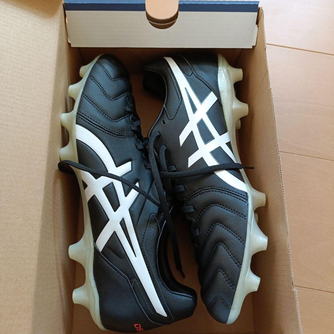 ASICS ブラック サッカーシューズ　DS LIGHT WB 27.5cm