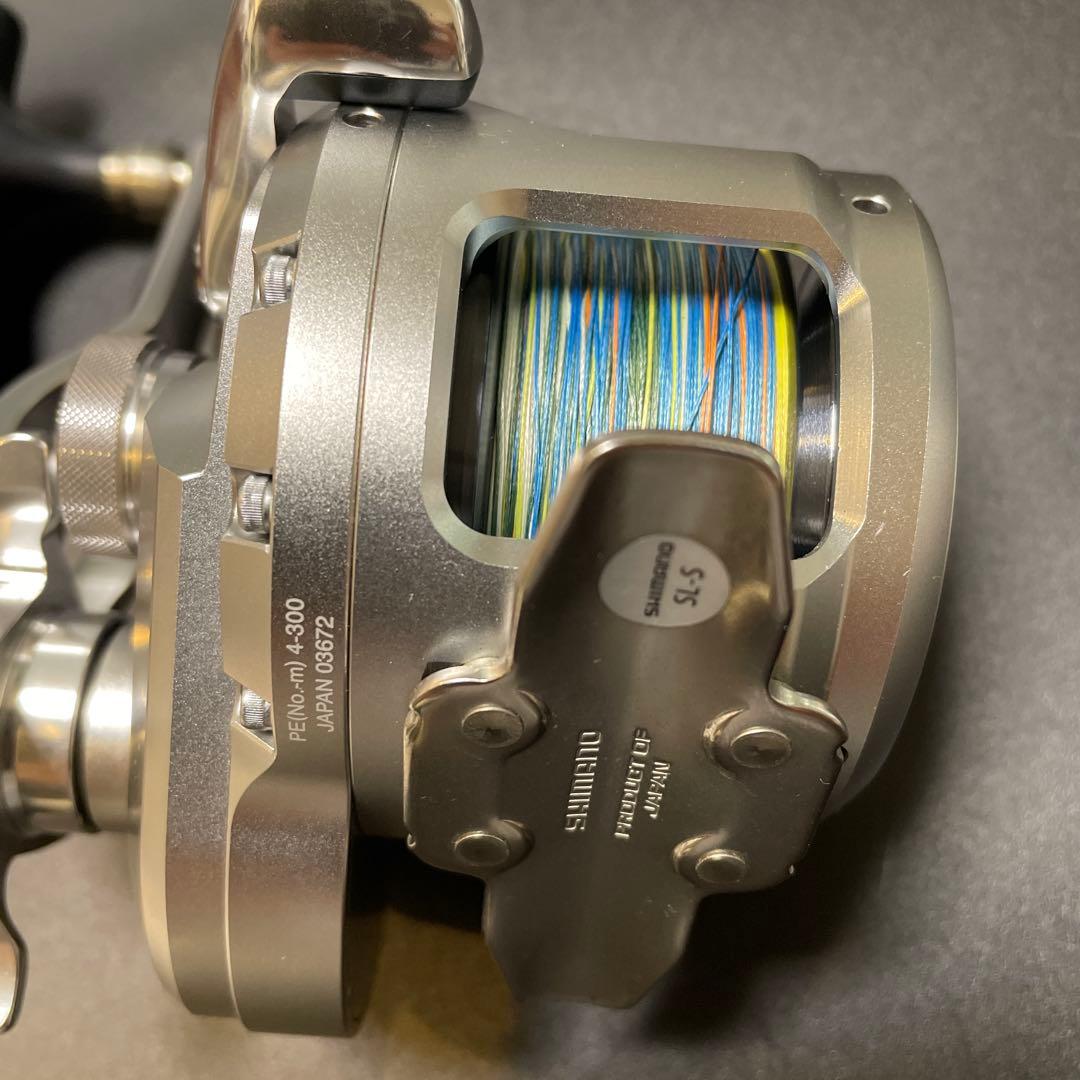 シマノ　OCEA JIGGER 2001NR HG 左巻 ラインPE4号付