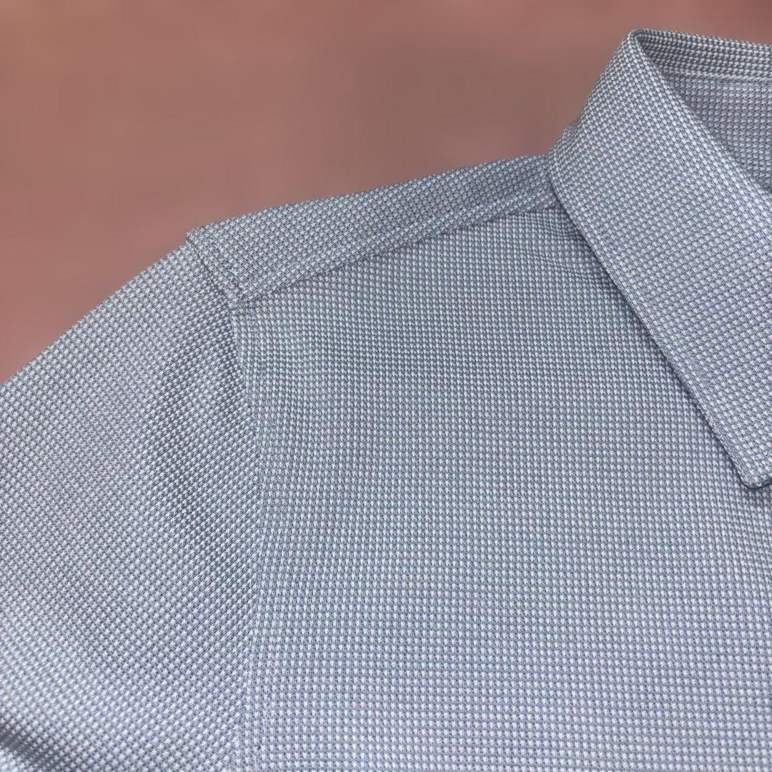 PEARLY GATES 長袖ポロシャツ サックスブルー レディース S