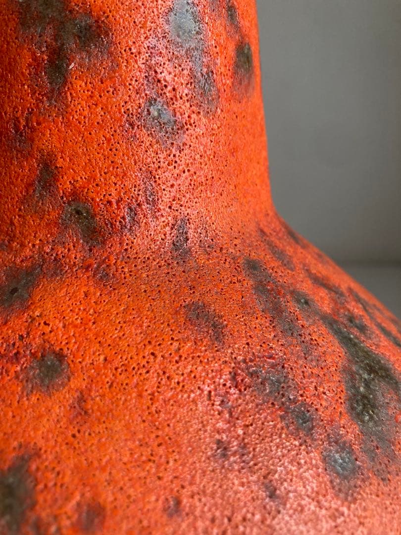 ファットラバ　 西ドイツ フラワーベース　花瓶 ミッドセンチュリー　28cm