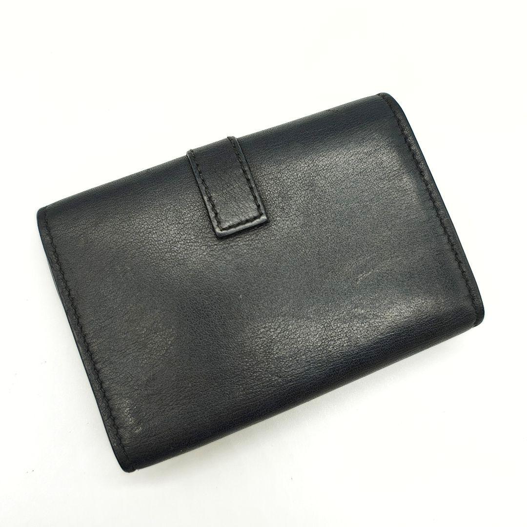 SAINT LAURENT キーケース カサンドラ ブラック サンローラン