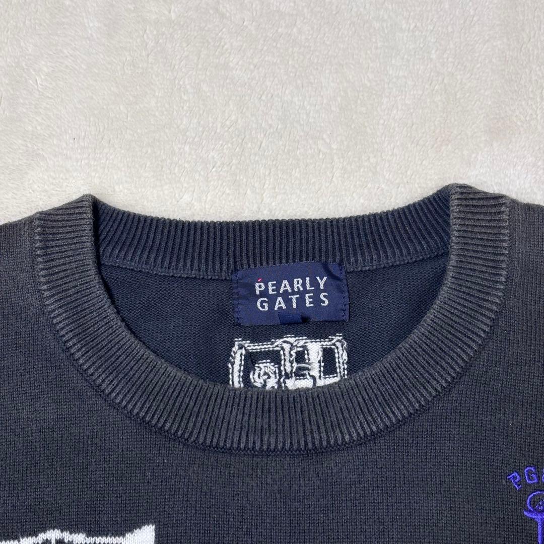 【美品】パーリーゲイツ　PEARLY GATES 長袖ニットセーター　サイズ5