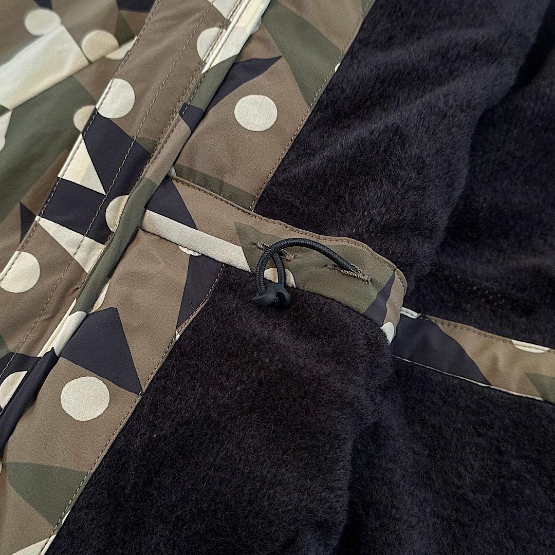 665 パーリーゲイツ 定価59,400円 ドットカモフラ保温コート 0 S