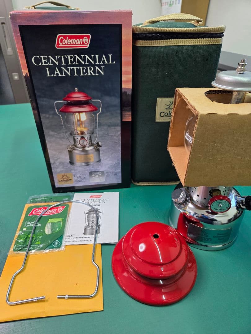 期間限定！値下げ！コールマン:センテニアルランタン&センテニアルストーブのセット