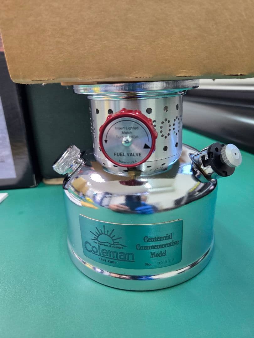 期間限定！値下げ！コールマン:センテニアルランタン&センテニアルストーブのセット