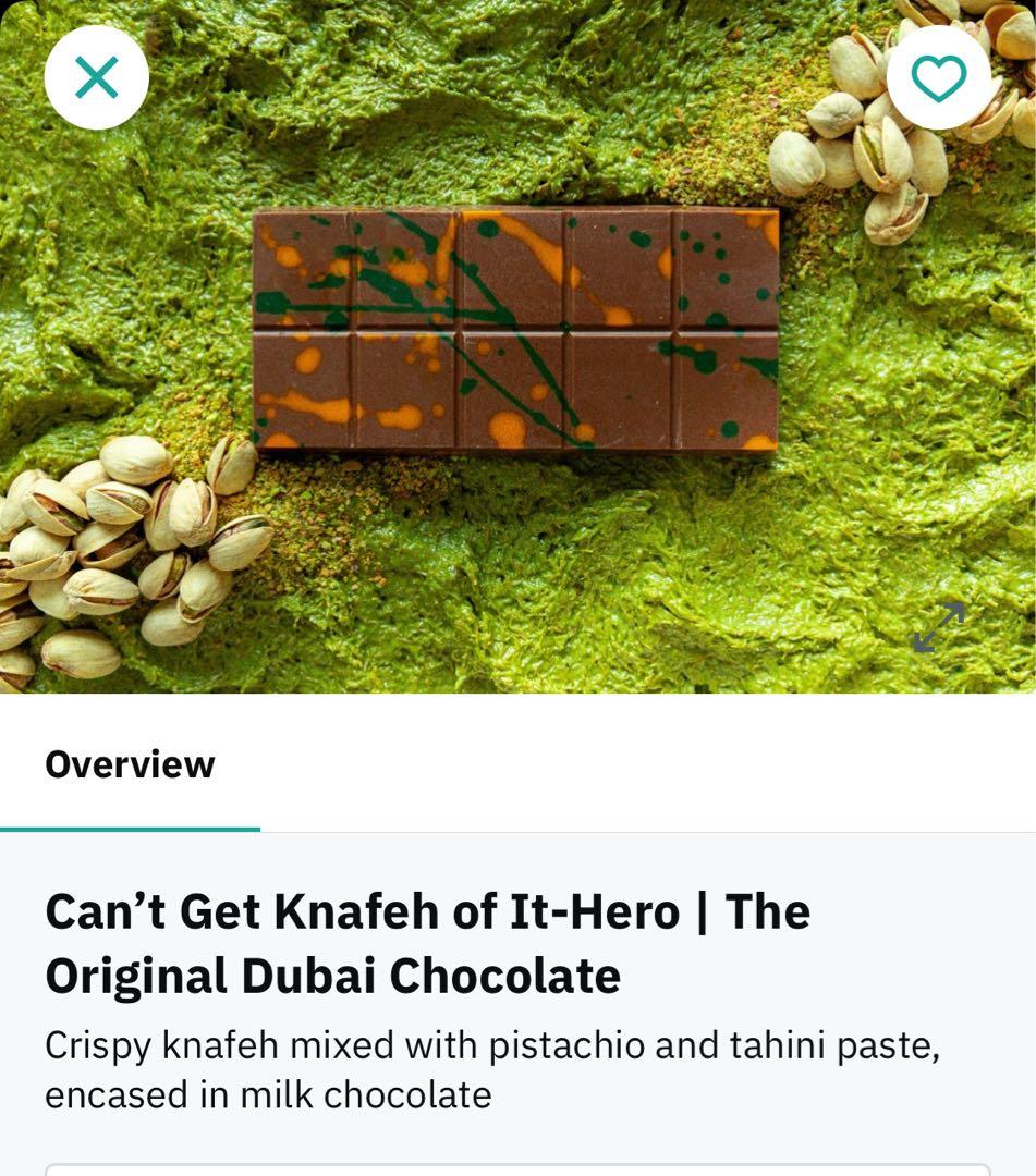 6種　FIX ドバイチョコ オリジナル　10月20発送