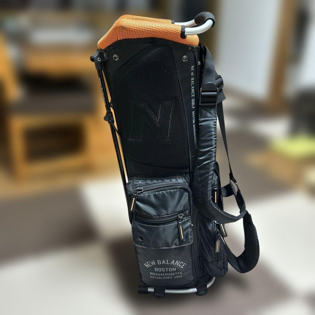 NEW BALANCE キャディバッグ ブラック【スタンド】