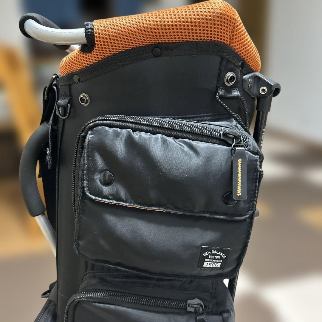 NEW BALANCE キャディバッグ ブラック【スタンド】