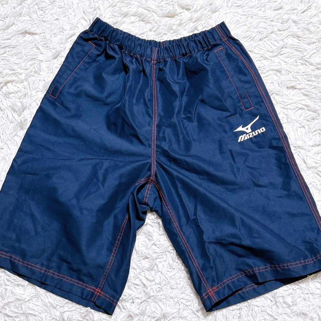 【2645】✨美品✨ Mizuno ウィンドブレーカー セットアップ ネイビー