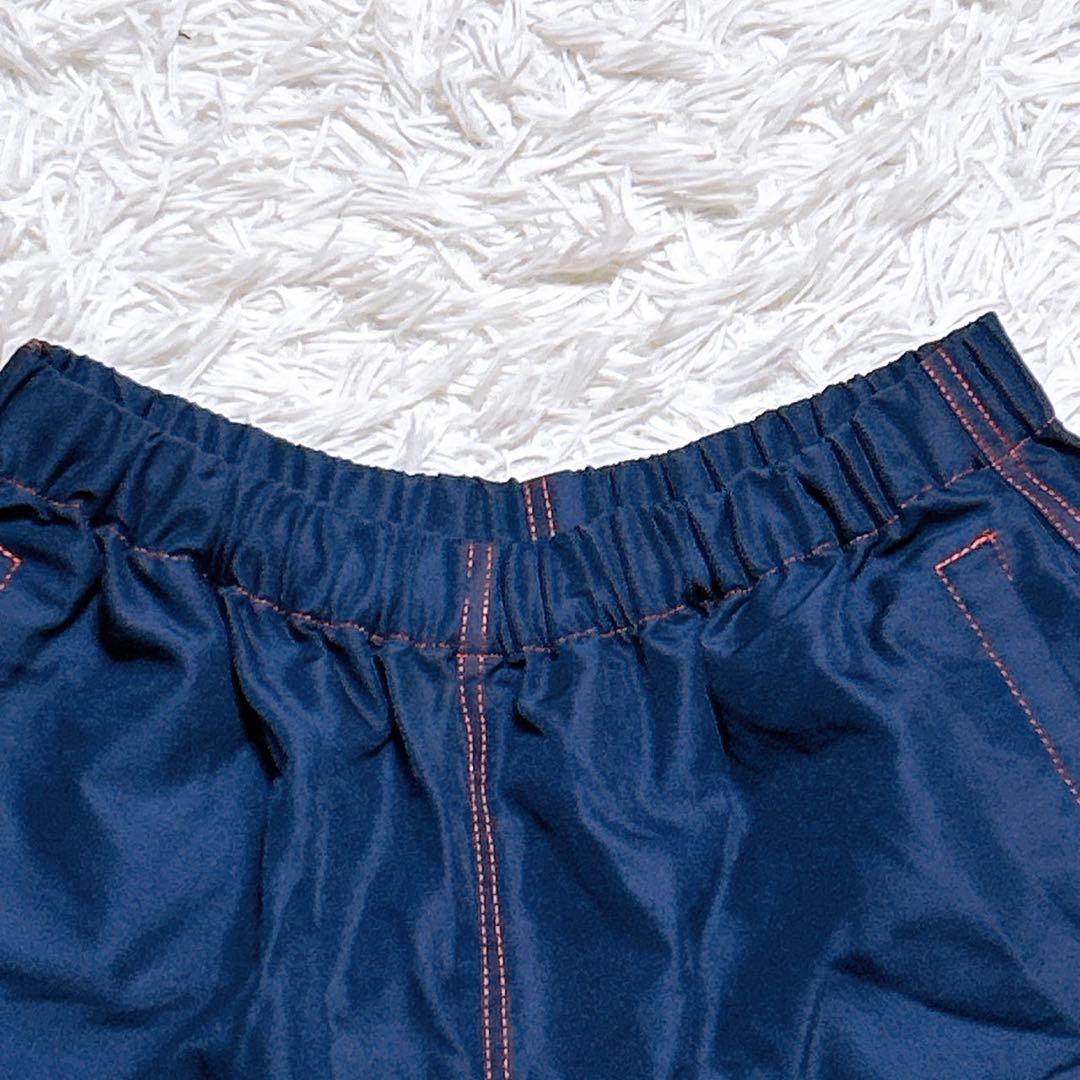 【2645】✨美品✨ Mizuno ウィンドブレーカー セットアップ ネイビー