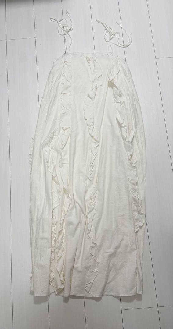 searoomlynn flare finキャミワンピース ラテ