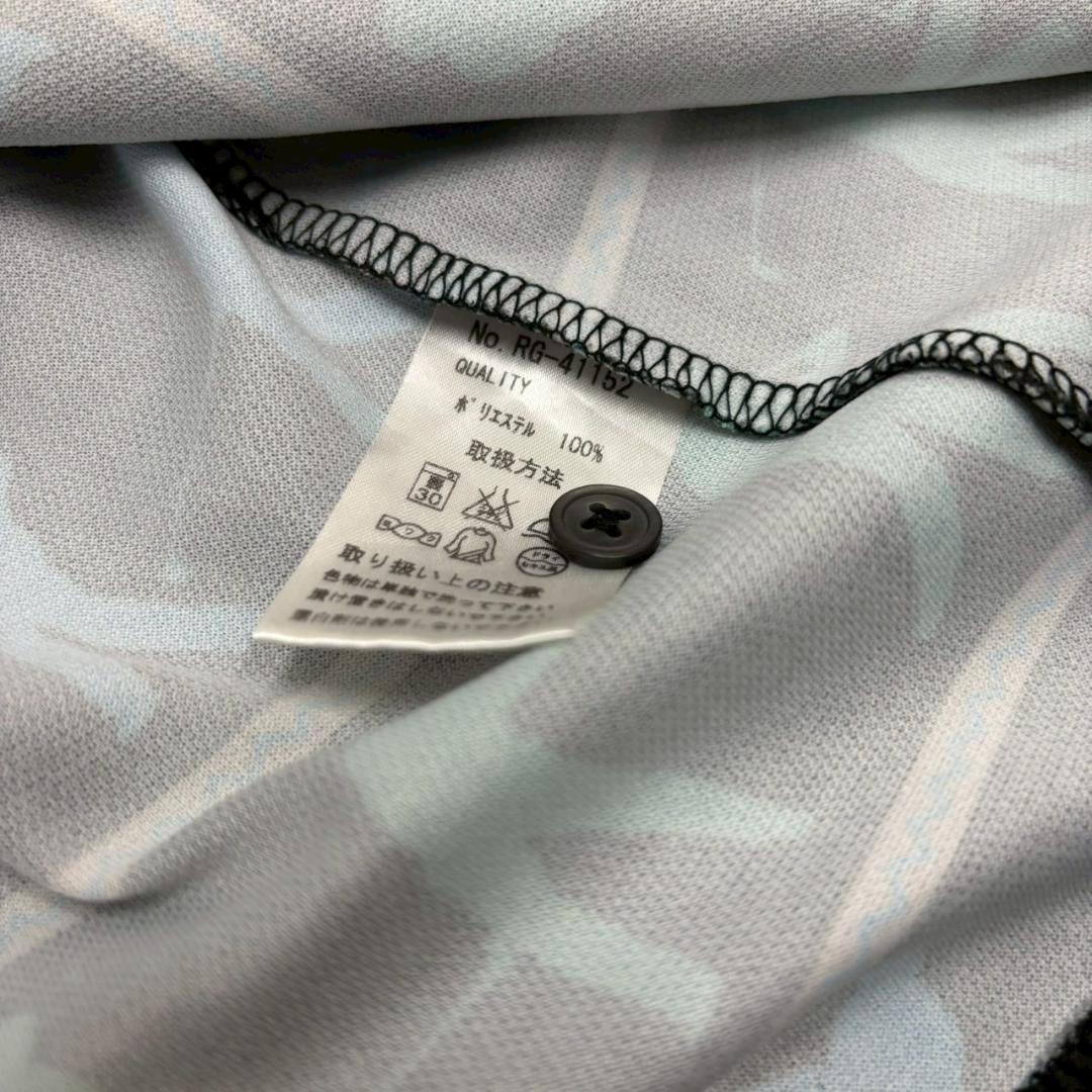 サイズ3 RUSSELUNO ラッセルノ スウィング総柄 ポロシャツ N1170