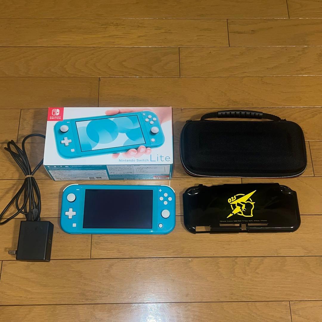 ぽてNintendo Switch Lite➕充電器・ケース付き