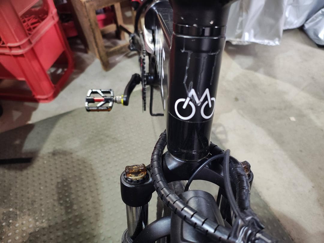 K.syoji 　正規品 MATY CITY　前後油圧ブレーキ　８スピード