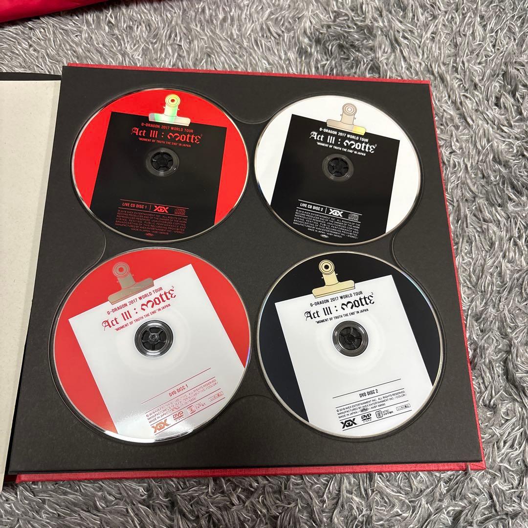 K-POP・アジア G-DRAGON CONCERT ACT III : MOTTE DVD