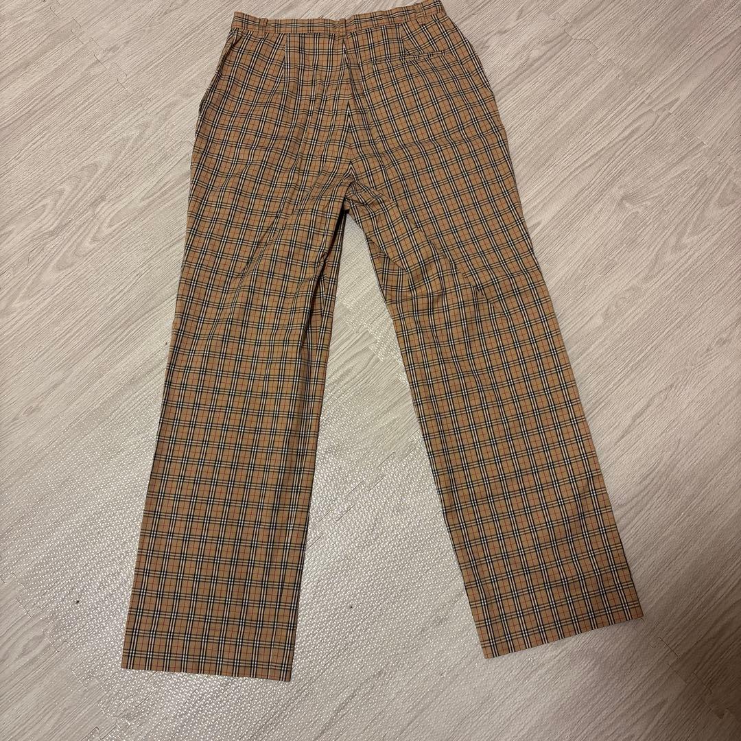 BURBERRY GOLF ウール パンツ スラックス ノバチェック 美品