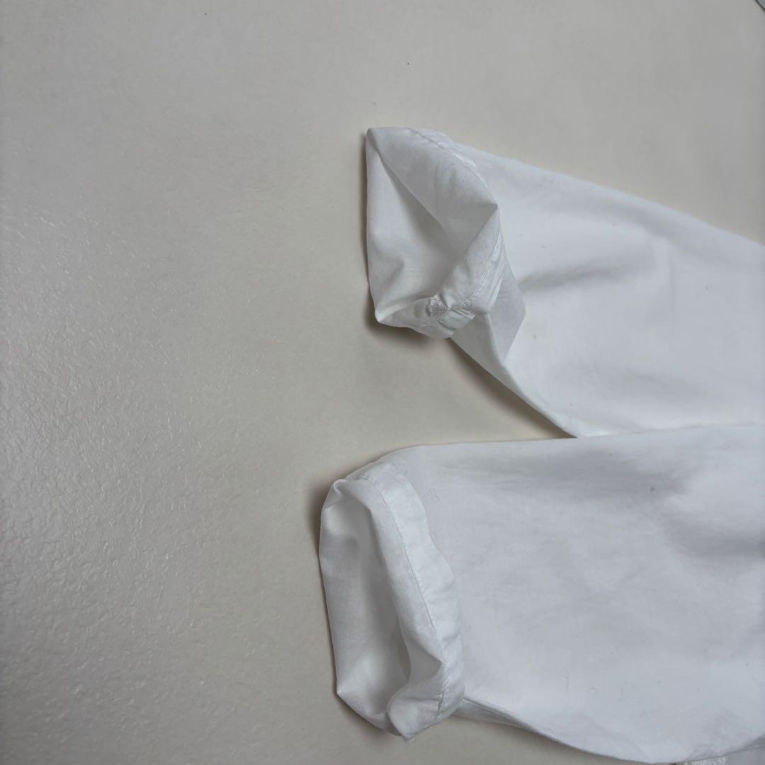 ミズイロインド　レーススタンドカラーワイドシャツ