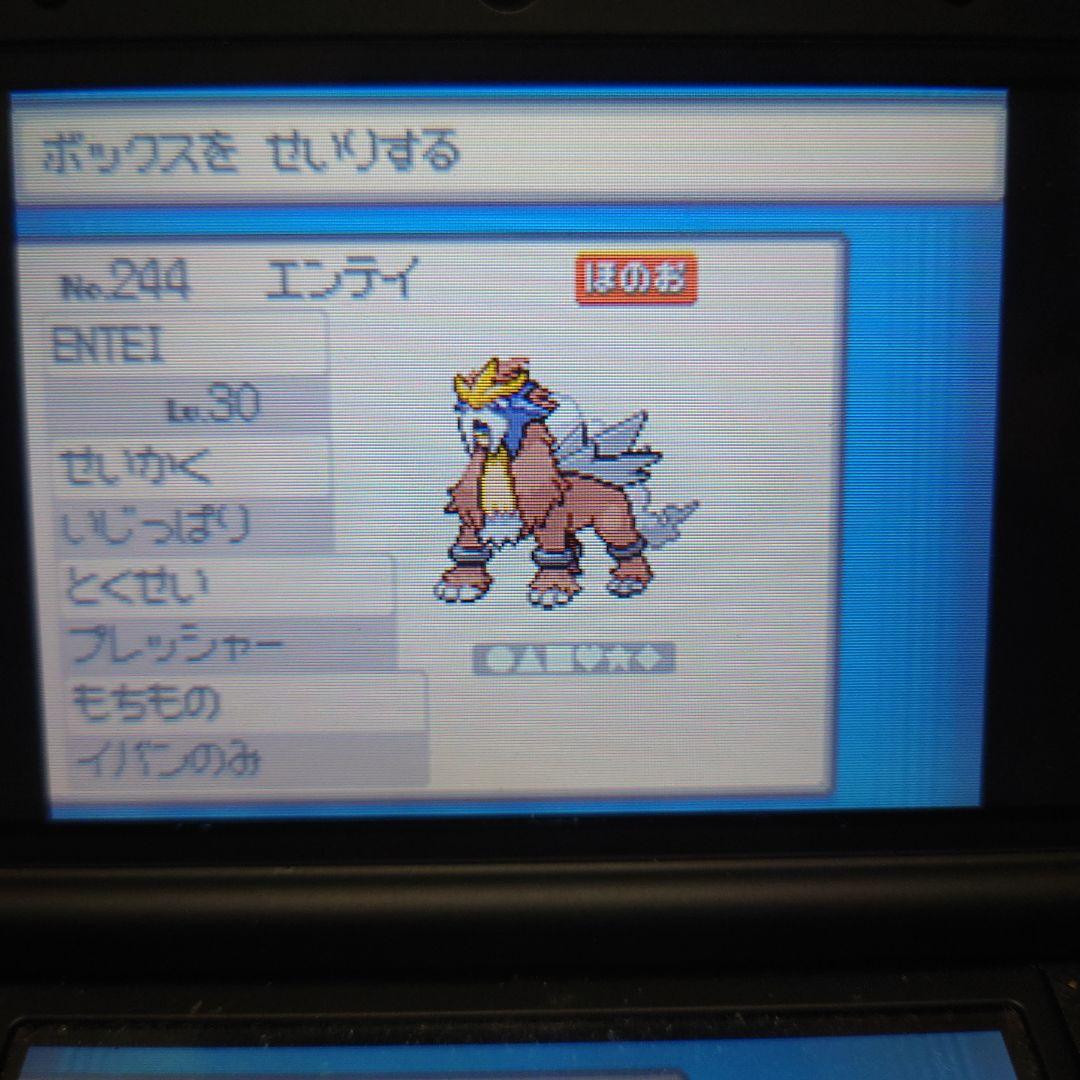 ポケットモンスターソウルシルバー　ポケモン