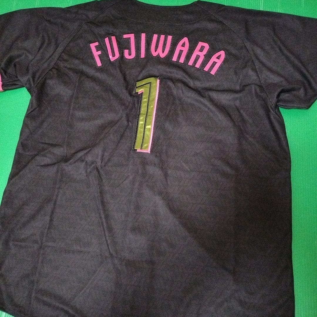 千葉ロッテマリーンズ　藤原恭大　ユニフォーム　ブラックサマーLサイズ