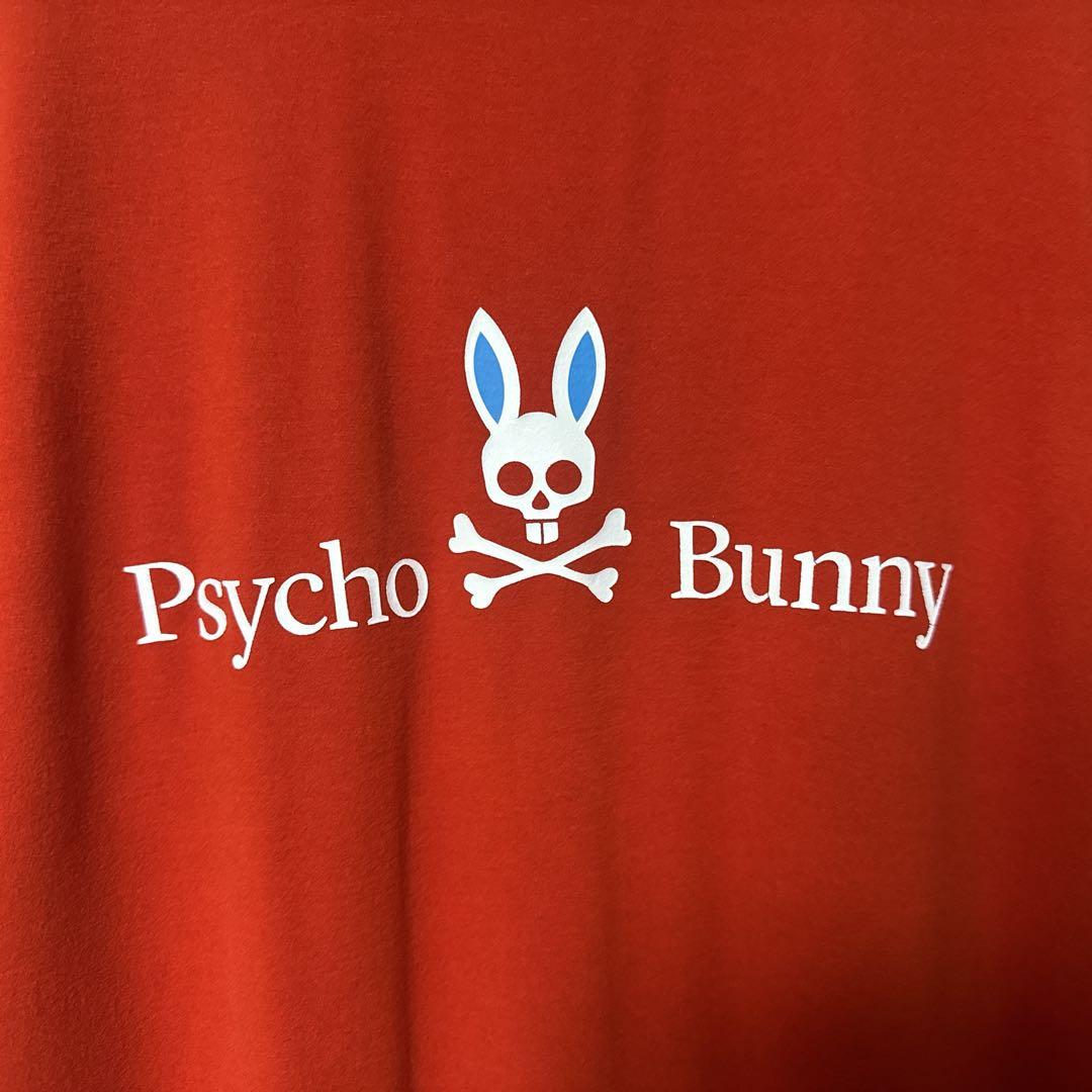 Psycho Bunny サイコバニー ロゴ モックネック 長袖 シャツ M