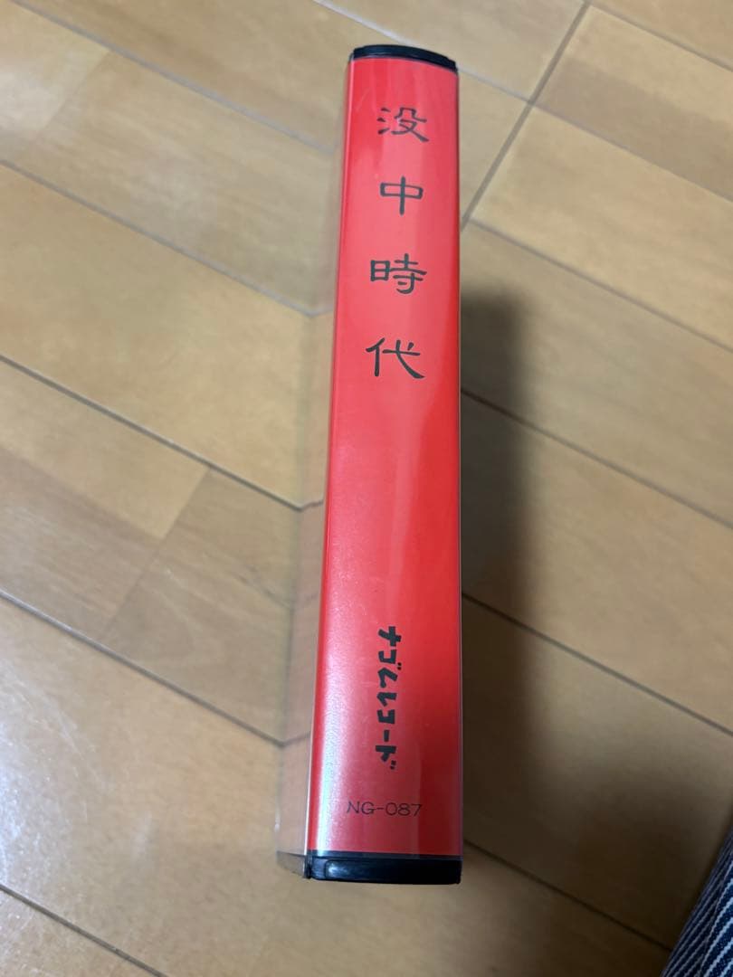 没中時代 VHS ケラ　大槻ケンヂ　ナゴムレコード NG-087