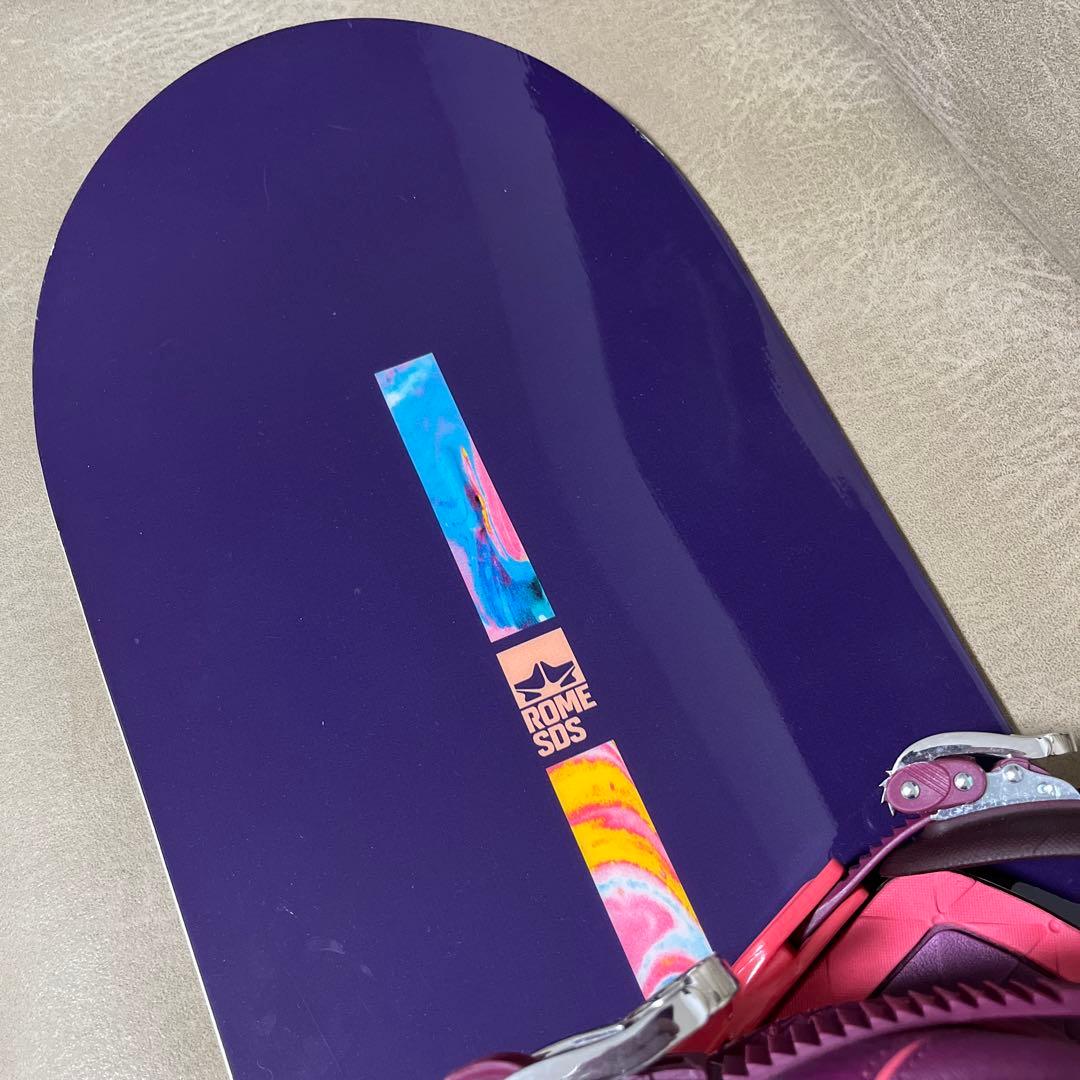 ROME FREE ROCKER 142 × SALOMON Mirage M