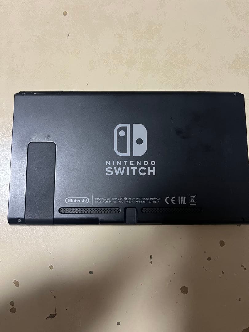 動作良好　Nintendo Switch 本体のみ 未対策機 2017年製
