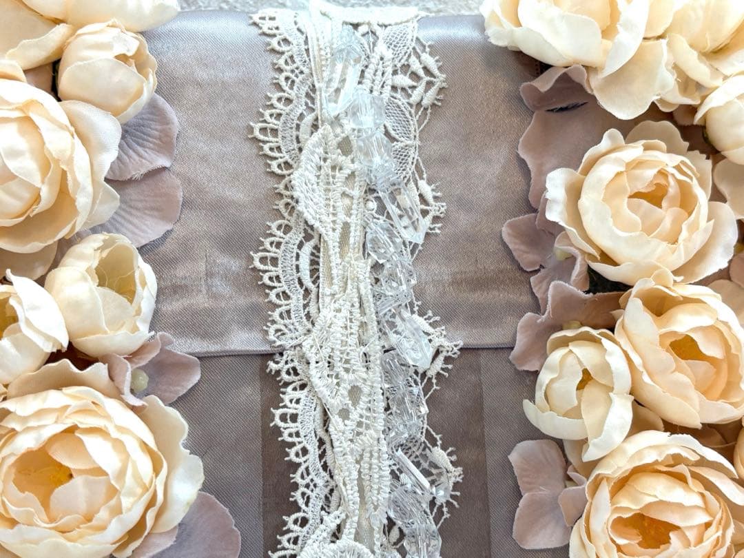 ウェディングブーケ　クラッチブーケ　クラッチバッグブーケ　花bagbouquet