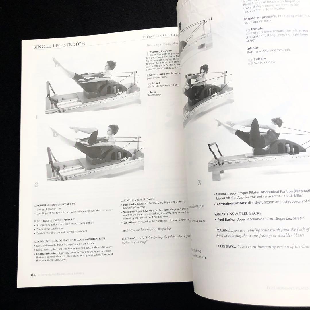 エリー・ハーマン ピラティスアーク＆バレルズ 教本 Ellie Herman