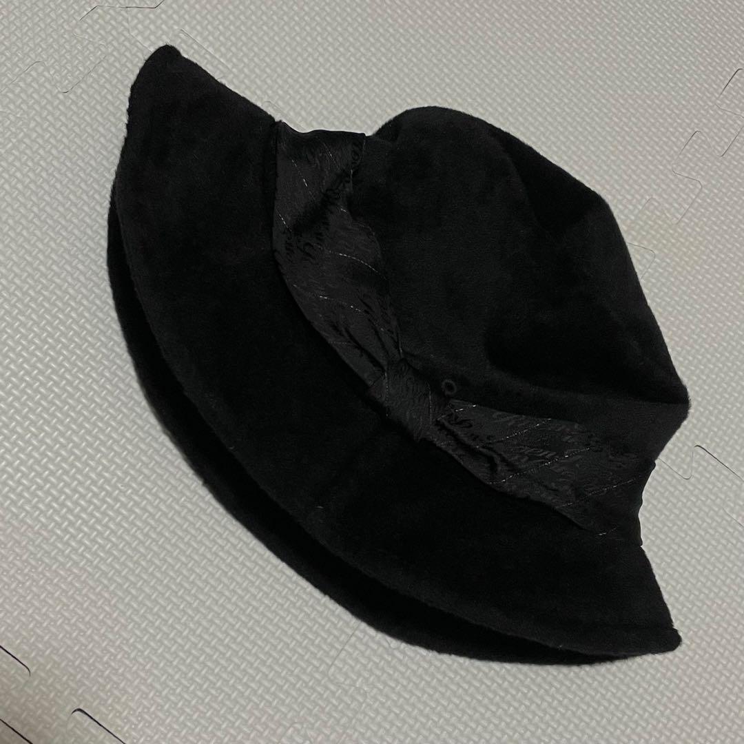 レア 美品 00s Roen ファー 中折れハット grunge つばワイヤー入