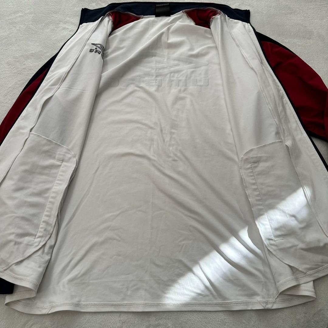 アンブロDIAMOND-PROシリーズ長袖トレーニングウェアOイングランドカラー