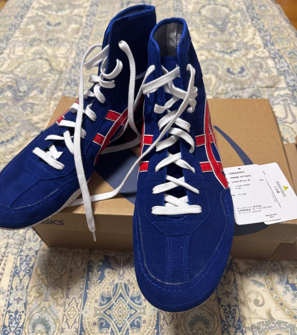 asics レスリングシューズ 1083A001 新品未使用 28.5㎝ 箱破損