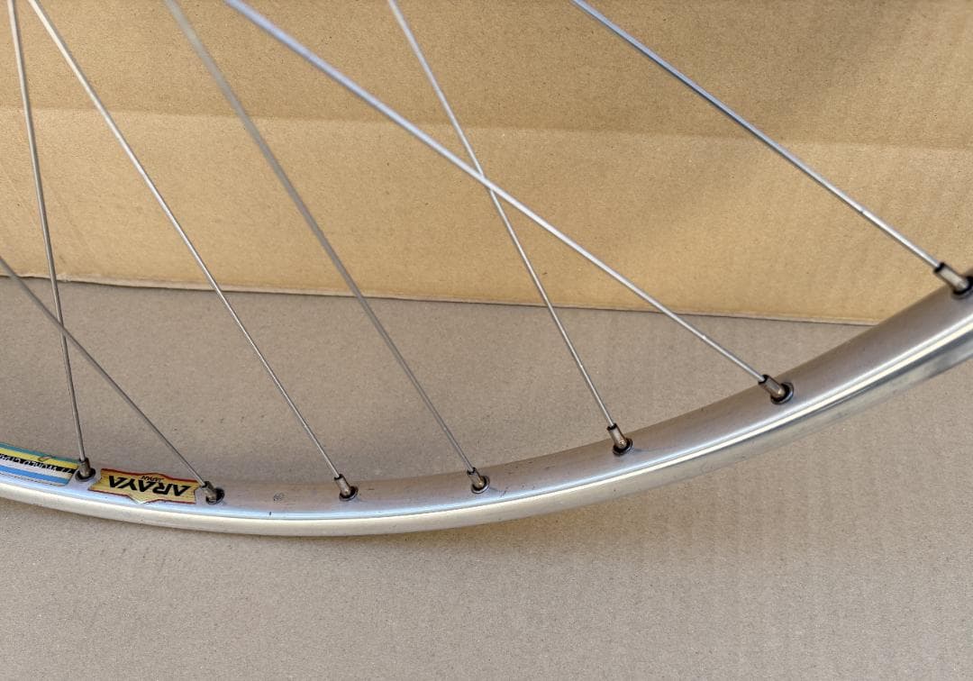 SUPERBE　ARAYA 　HOSI　ピスト　フロントホイール