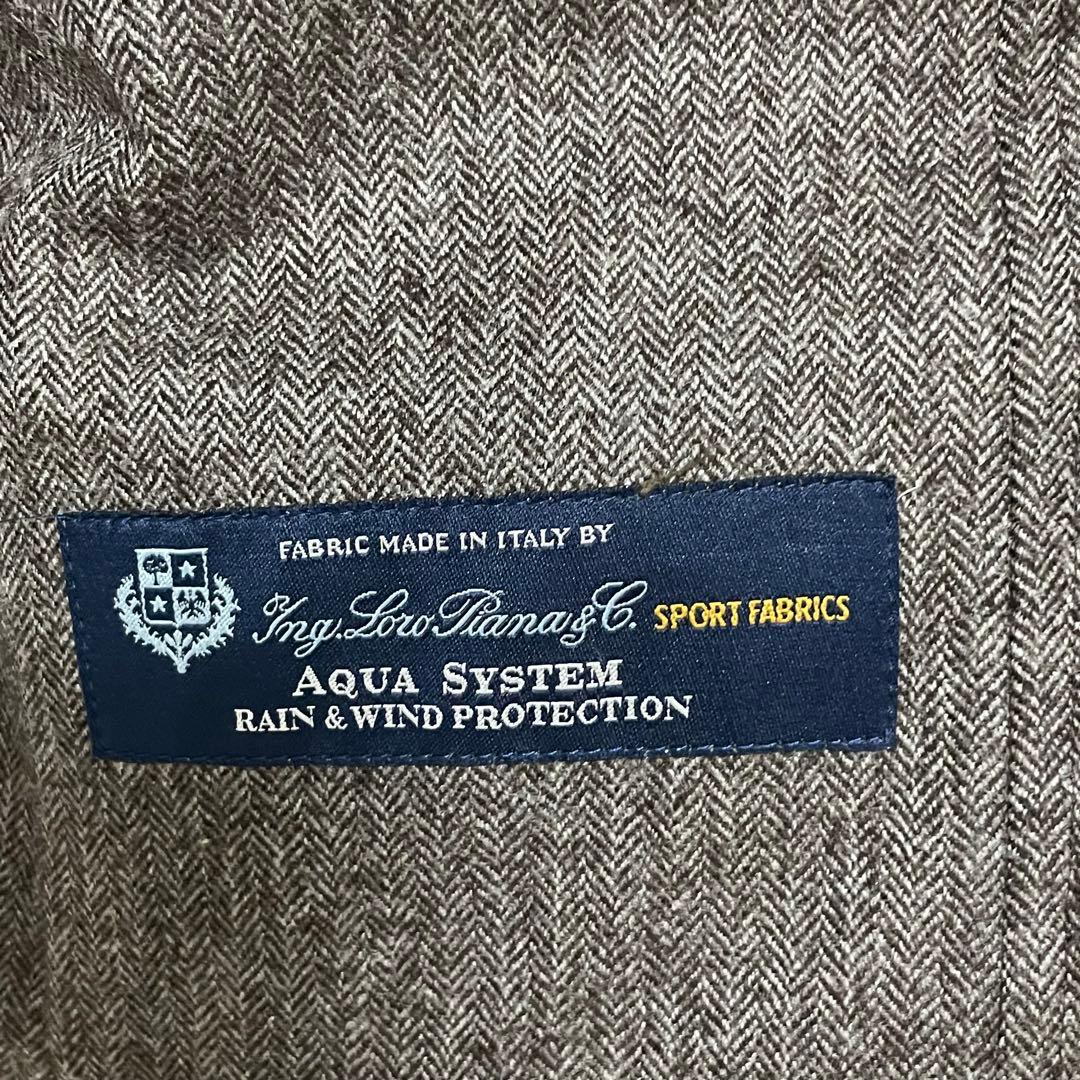 アクアスキュータム ロロピアーナ 最高級ダウンベスト ファー カシミヤ シルク