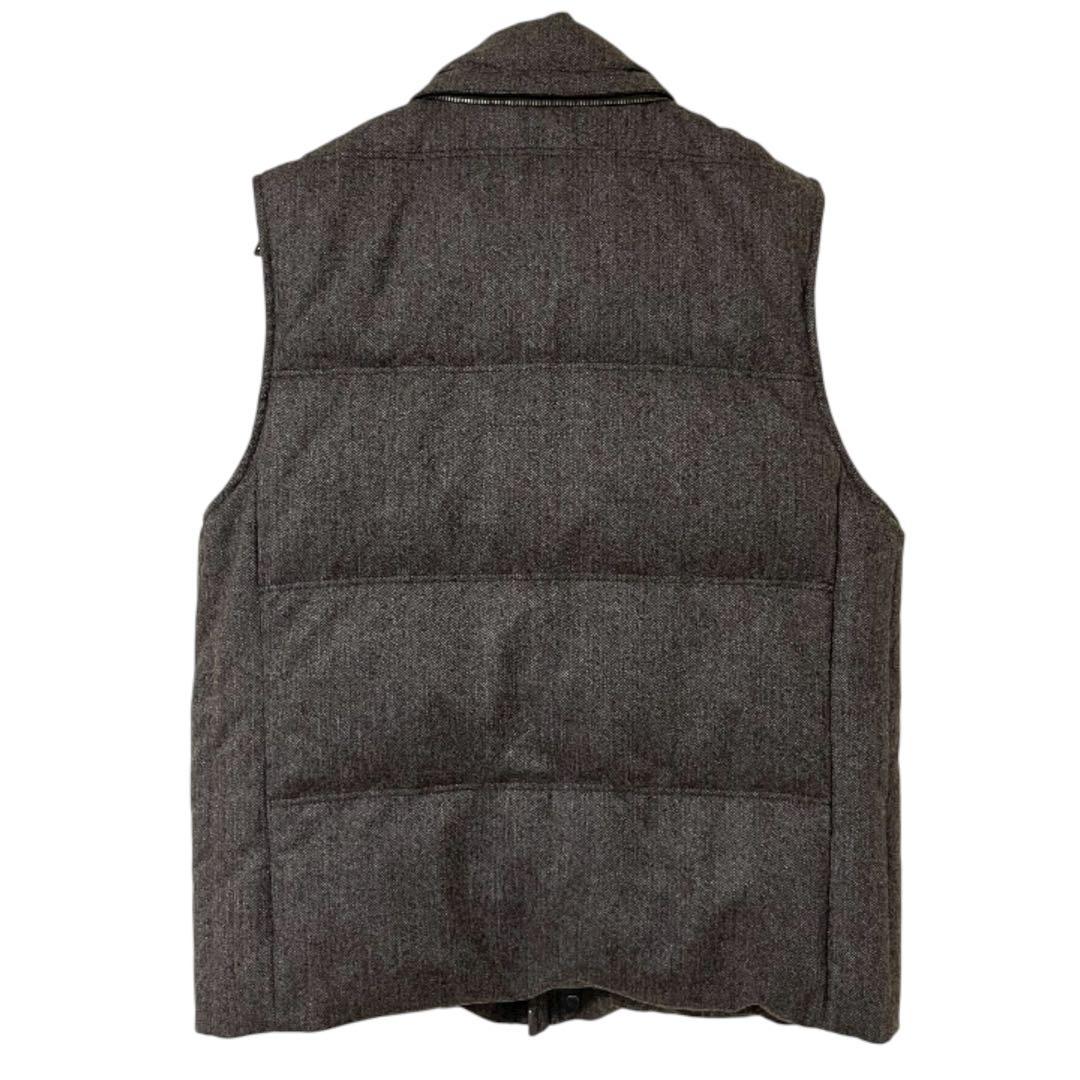 アクアスキュータム ロロピアーナ 最高級ダウンベスト ファー カシミヤ シルク