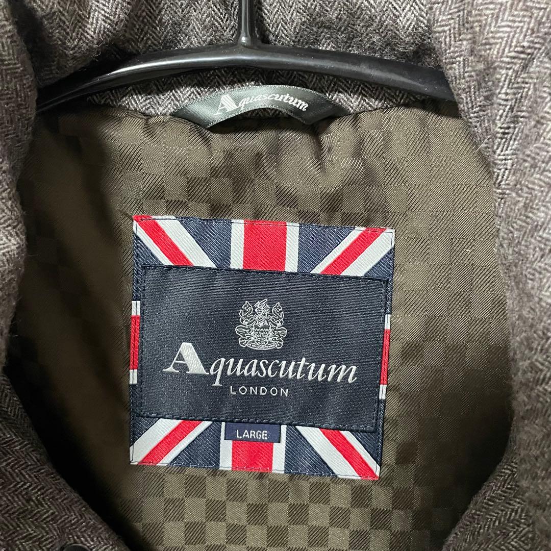 アクアスキュータム ロロピアーナ 最高級ダウンベスト ファー カシミヤ シルク