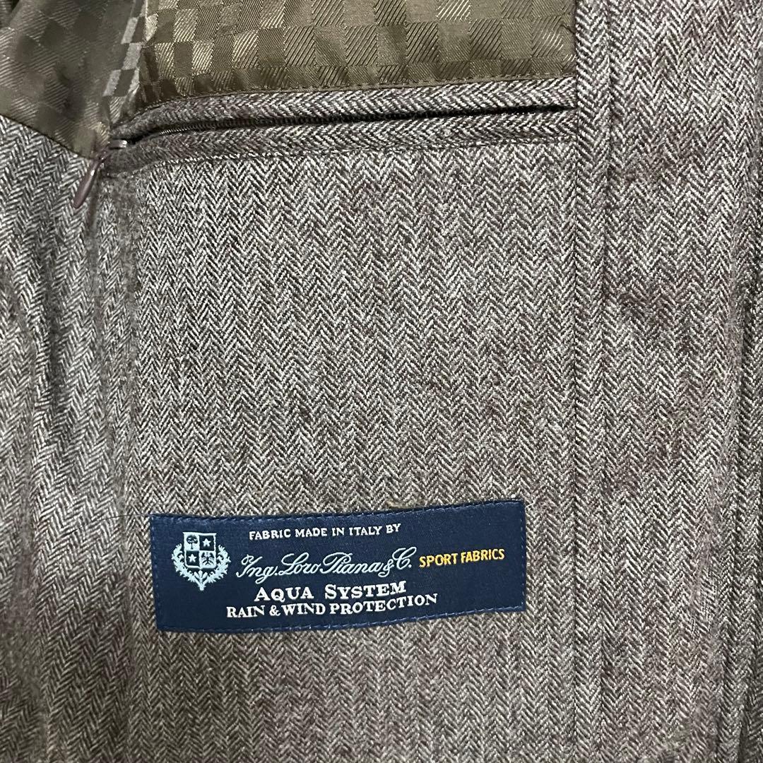 アクアスキュータム ロロピアーナ 最高級ダウンベスト ファー カシミヤ シルク