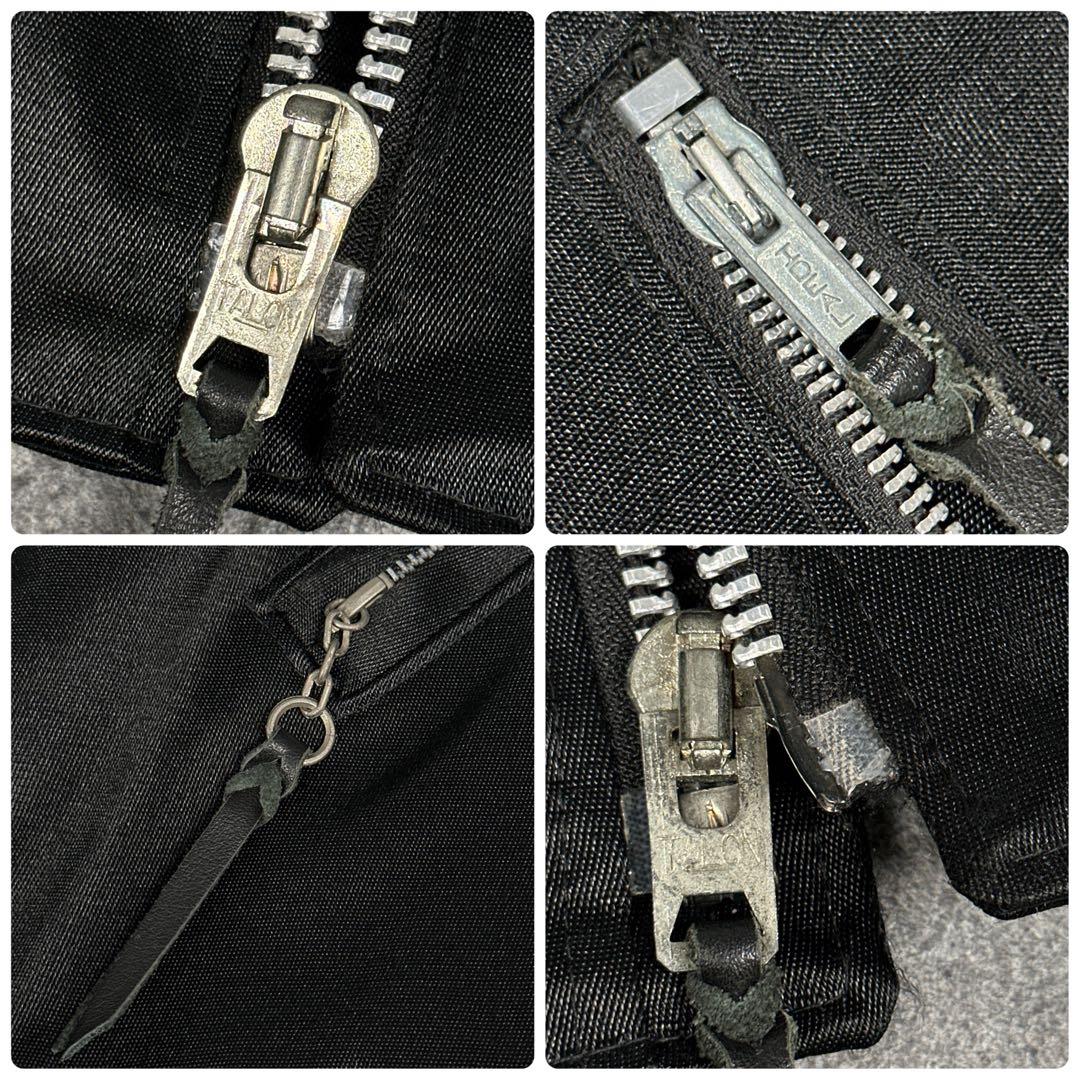 Schott NYC. 80s ビンテージ ナイロン ライダース ジャケット