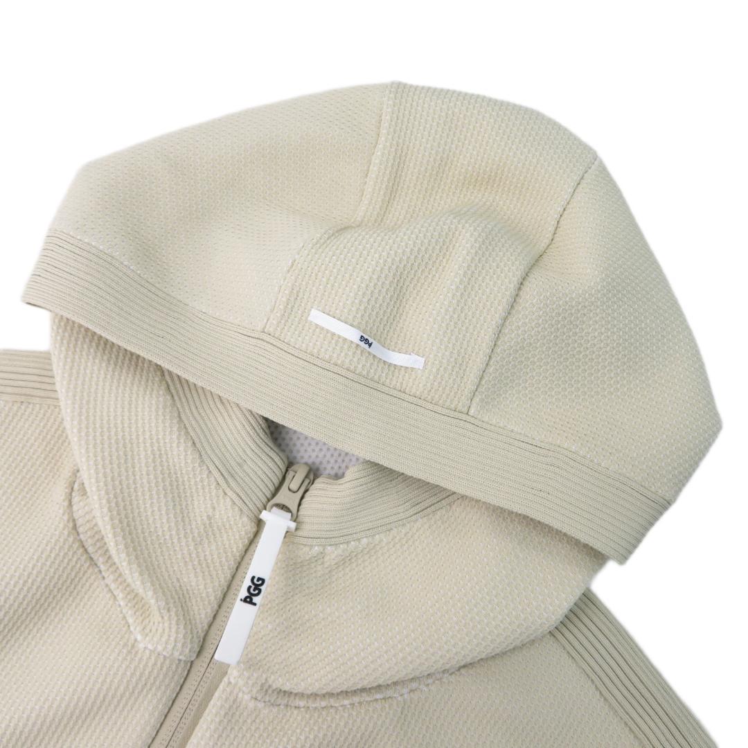 PEARLY GATES ニット ジップパーカー サイズ0 非売品[M7596]