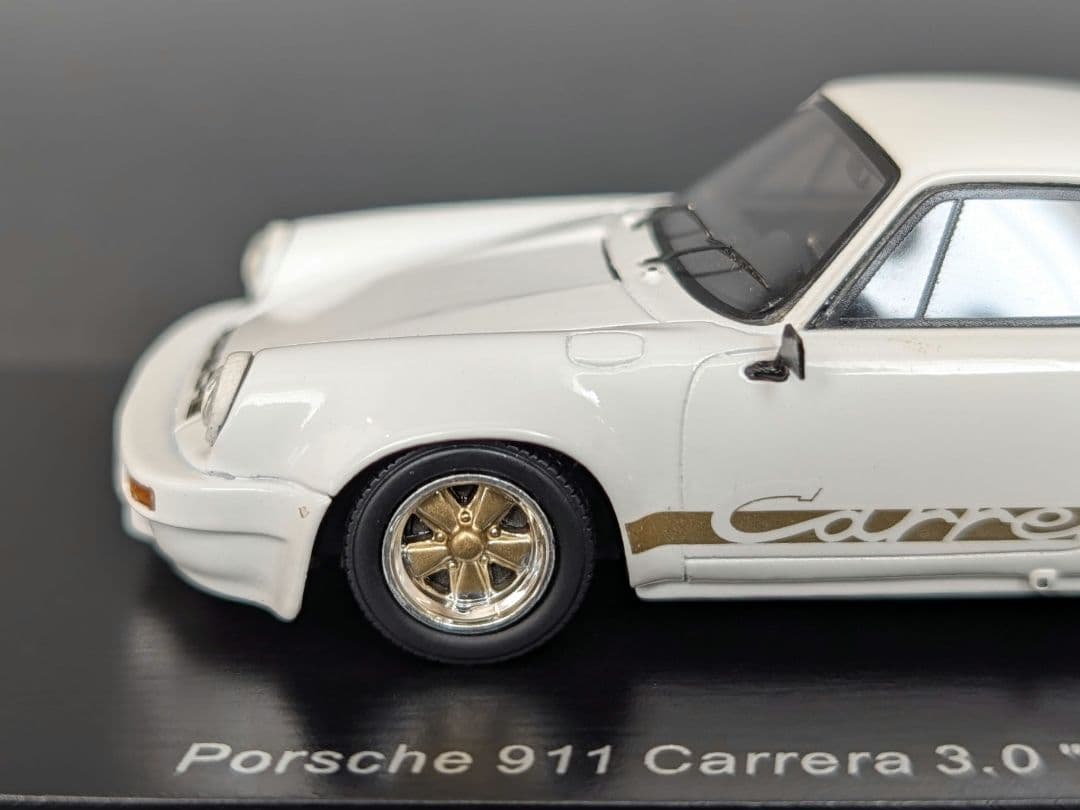 スパーク 1/43 ポルシェ 911 カレラ 3.0 プレスリリース 1973