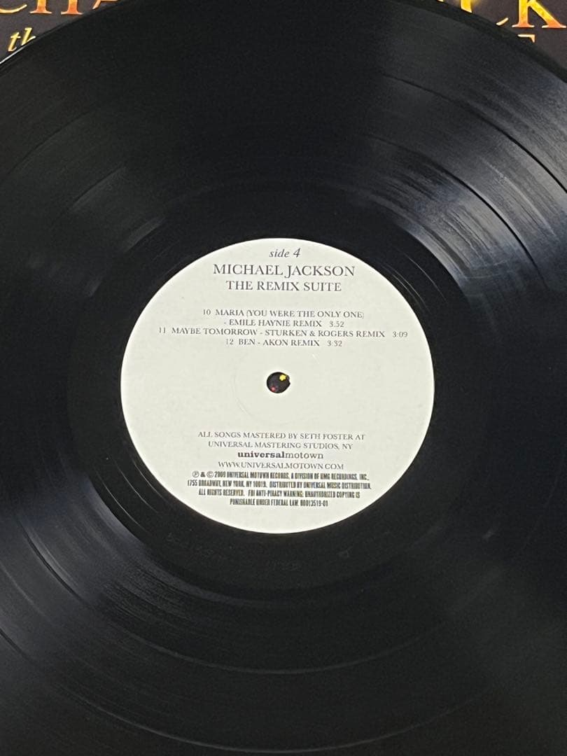 Michael Jackson the REMIX SUITE 2枚組レコード